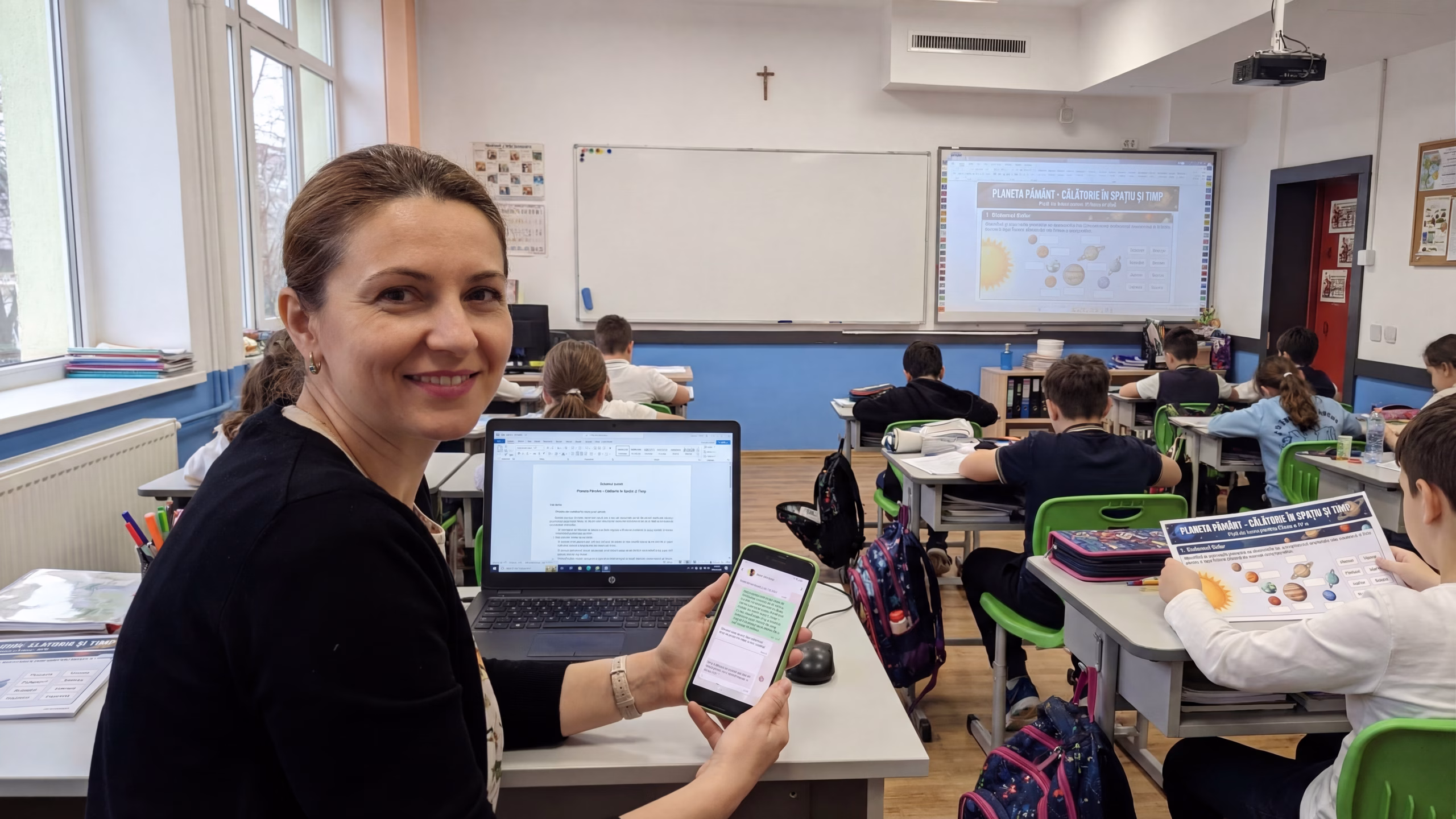 Saro Teach folosita la clasa